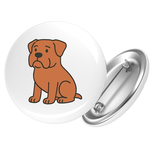 Huuraa Button Bordeauxdogge Comic Bordeauxi Geschenk Größe 25mm Bordeauxdogge Geschenkidee Huuraa Button Bordeauxdogge Comic Bordeauxi Geschenk Größe 25mm Bordeauxdogge Geschenkidee von Huuraa