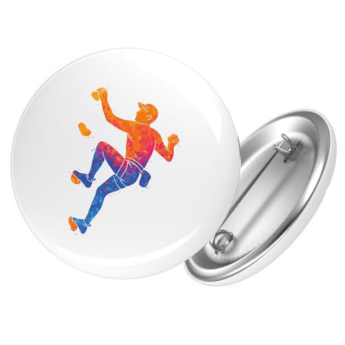 Huuraa Button Bouldern Klettern Geschenk Größe 25mm Bouldern Geschenkidee von Huuraa