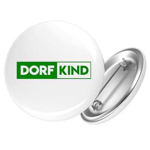 Huuraa Button Dorfkind Modern Geschenk Größe 25mm Dorfkind Geschenkidee von Huuraa