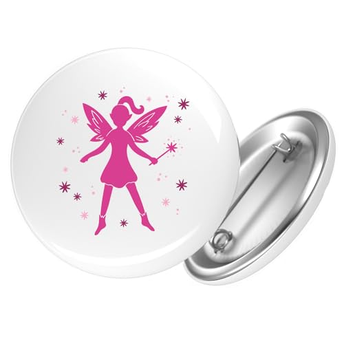 Huuraa Button Fee Fabelwesen Geschenk Größe 25mm Fee Geschenkidee von Huuraa