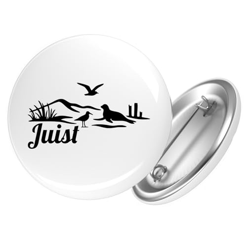 Huuraa Button Juist Strandmotiv Geschenk Größe 25mm Juist Geschenkidee Huuraa Button Juist Strandmotiv Geschenk Größe 25mm Juist Geschenkidee von Huuraa