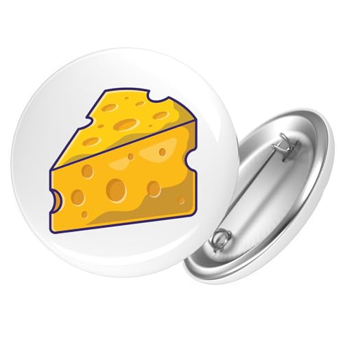 Huuraa Button Käse Comic Geschenk Größe 25mm Käse Geschenkidee Huuraa Button Käse Comic Geschenk Größe 25mm Käse Geschenkidee von Huuraa