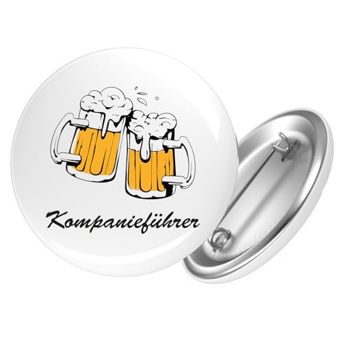 Huuraa Button Kompanieführer Schützenfest Geschenk Größe 25mm Kompanieführer Geschenkidee von Huuraa