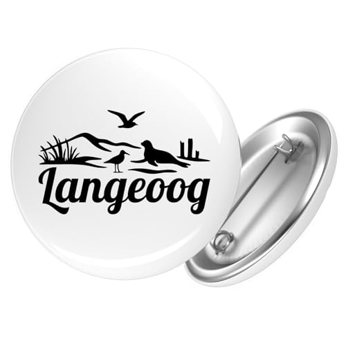 Huuraa Button Langeoog Strandmotiv Geschenk Größe 25mm Langeoog Geschenkidee Huuraa Button Langeoog Strandmotiv Geschenk Größe 25mm Langeoog Geschenkidee von Huuraa