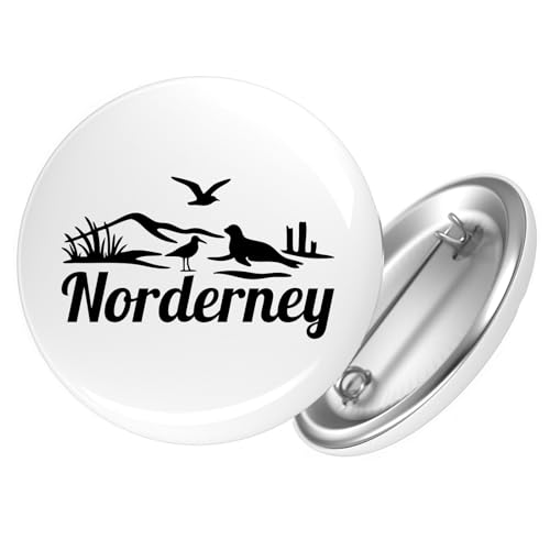 Huuraa Button Norderney Strandmotiv Geschenk Größe 25mm Norderney Geschenkidee Huuraa Button Norderney Strandmotiv Geschenk Größe 25mm Norderney Geschenkidee von Huuraa