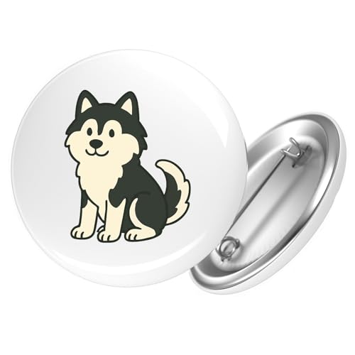 Huuraa Button Pomsky Comic PomPom Geschenk Größe 25mm Pomsky Geschenkidee Huuraa Button Pomsky Comic PomPom Geschenk Größe 25mm Pomsky Geschenkidee von Huuraa