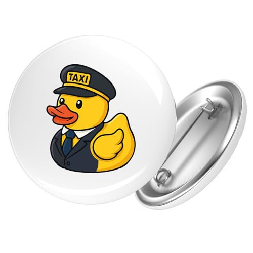 Huuraa Button Quietscheente Taxi-Fahrer Gummiente Chauffeur Geschenk Größe 25mm Quietscheente Taxi-Fahrer Geschenkidee Huuraa Button Quietscheente Taxi-Fahrer Gummiente Chauffeur Geschenk Größe 25mm Quietscheente Taxi-Fahrer Geschenkidee von Huuraa
