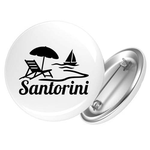 Huuraa Button Santorini Griechenland Geschenk Größe 25mm Santorini Geschenkidee Huuraa Button Santorini Griechenland Geschenk Größe 25mm Santorini Geschenkidee von Huuraa
