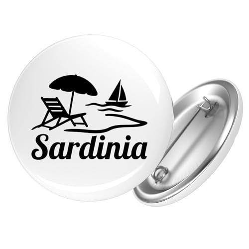 Huuraa Button Sardinia Italien Geschenk Größe 25mm Sardinia Geschenkidee Huuraa Button Sardinia Italien Geschenk Größe 25mm Sardinia Geschenkidee von Huuraa