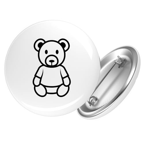 Huuraa Button Teddybär Knuddelbär Geschenk Größe 25mm Teddybär Geschenkidee Huuraa Button Teddybär Knuddelbär Geschenk Größe 25mm Teddybär Geschenkidee von Huuraa