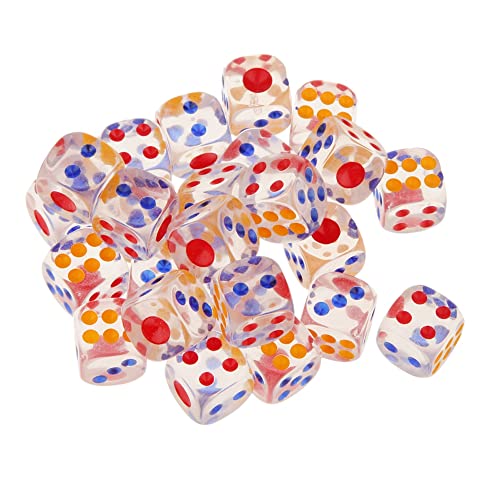 Huusuei 50 St¨¹Ck 6 Seitiges Spiel W¨¹Rfel Set, 16 Mm Transparente Acryl W¨¹Rfel f¨¹r DND, RPG, Tenzi, Yahtzee, Brett Spiele, Mathe Unterricht Huusuei 50 St¨¹Ck 6 Seitiges Spiel W¨¹Rfel Set, 16 Mm Transparente Acryl W¨¹Rfel f¨¹r DND, RPG, Tenzi, Yahtzee, Brett Spiele, Mathe Unterricht von Huusuei