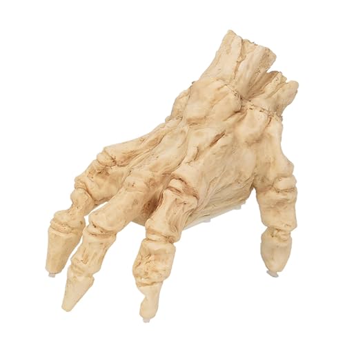 Halloween Skelett Hände | Realistische Halloween Requisiten | Skelett Hand , Spukhaus Requisite, Kostüm Requisiten Halloween Elektrische Gothic Home Decor für Spukhaus Mottoparty von Huvqianu
