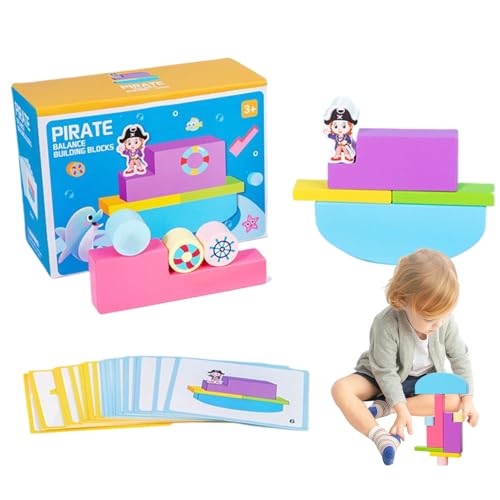 Huvqianu Balancing Game, Stackable Sensory Blocks Toy, Portable Educational Activity, Tumbling Toddler Toys, Coordination Builder for Family, Indoor, Outdoor Play, Home Use Huvqianu Balancing Game, Stackable Sensory Blocks Toy, Portable Educational Activity, Tumbling Toddler Toys, Coordination Builder for Family, Indoor, Outdoor Play, Home Use von Huvqianu