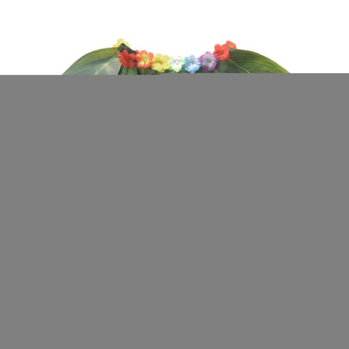 Huvqianu Hawaii-Kostüm – Hawaii-Outfit | tropisches, atmungsaktives, realistisches Blatt-Stirnband, Armband für Resortkleidung, Sommer, Festival, , Pool, Nacht Huvqianu Hawaii-Kostüm – Hawaii-Outfit | tropisches, atmungsaktives, realistisches Blatt-Stirnband, Armband für Resortkleidung, Sommer, Festival, , Pool, Nacht von Huvqianu