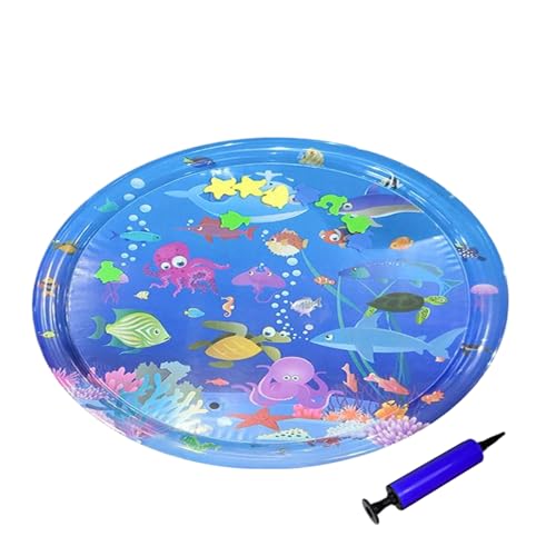 Huvqianu Katzen-Wasserspielmatte | Tiere Chill Pad | Faltbare kühlende interaktive waschbare sensorische Matte für Outdoor Indoor Tier Welpen Katze Wasserspiel Huvqianu Katzen-Wasserspielmatte | Tiere Chill Pad | Faltbare kühlende interaktive waschbare sensorische Matte für Outdoor Indoor Tier Welpen Katze Wasserspiel von Huvqianu