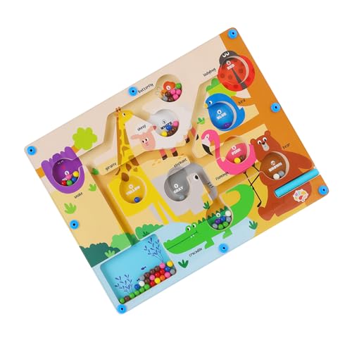 Huvqianu Magnetisches Puzzle,Verkehr & Tier Puzzle Sinnes Spielzeug - STEM Lernspielzeug Zuordnungsaktivität Spielerisches Lernen Für Zuhause Und Unterwegs von Huvqianu