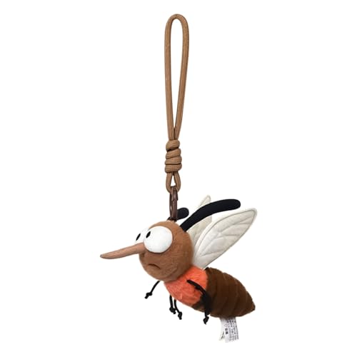 Huvqianu Plush Toys,Tier Plüsch Fliege | Niedliches Figuren Anhänger Spielzeug Für Mädchen Kleinkinder Geburtstag Weihnachten Valentinstag von Huvqianu