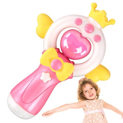 Huvqianu Princess Wand Projector, Image Projection Party Favors for Girls, 3.94x5.91in Decorative Wand, Holiday Projection Decor Birthday Celebrations and Special Occasions von Huvqianu