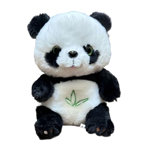 Huvqianu Release Panda Sleeping Plush, Soothing Breathing Light Stuffy Toy with Soft Music, Comforting Sleep Buddy for Kids and kiddos, Ideal to Christmas, New Year, Easter Present von Huvqianu
