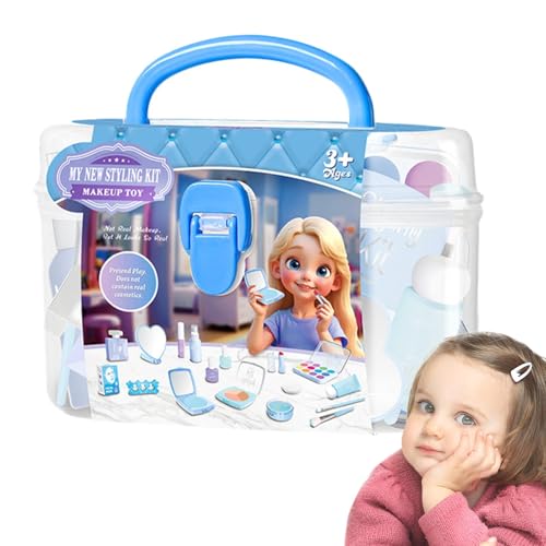 Kids Makeup Sets for Girls, Little Girl Play House Makeup, 7.48x3.94in Girls Pretend Play Set, Birthday, Christmas, Children's Day, New Year, Fun Creative Gift Kids Makeup Sets for Girls, Little Girl Play House Makeup, 7.48x3.94in Girls Pretend Play Set, Birthday, Christmas, Children's Day, New Year, Fun Creative Gift von Huvqianu