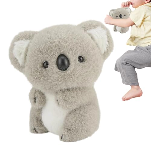 Koala Bear Stuffed Animal, Companion Plush, 9.45 Inches Compact and Lightweight, Calming Soothing Doll Plush for Mental Health Nursery Decor Baby Shower College Dorm Hospital von Huvqianu