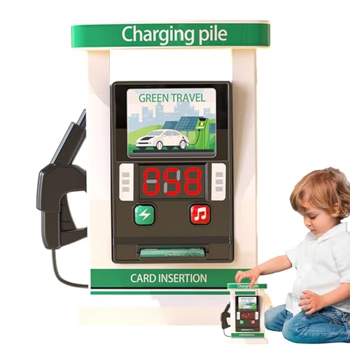 Petrol Station Toys, Petrol Station Playset with Sounds, 6.89x4.53in Simulation Set, Educational Desktop Plaything for Children, Fun and Interactive for Kids Petrol Station Toys, Petrol Station Playset with Sounds, 6.89x4.53in Simulation Set, Educational Desktop Plaything for Children, Fun and Interactive for Kids von Huvqianu