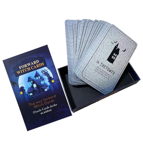 Tarot Cards, Oracle Deck, Vivid Mystical Imagery Reveals Symbolic Wisdom, Interactive Design Elevates Fortune Reading, Divination Game for Effortless Beginner Family Fun Tarot Cards, Oracle Deck, Vivid Mystical Imagery Reveals Symbolic Wisdom, Interactive Design Elevates Fortune Reading, Divination Game for Effortless Beginner Family Fun von Huvqianu