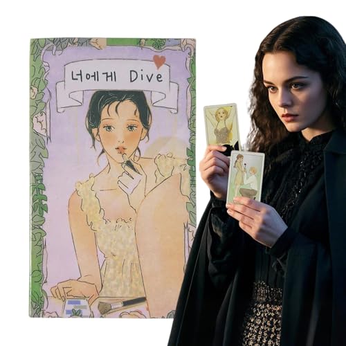 Tarot Cards - Beginner Tarot Deck, Portable Guide Set for Adults and Women, Spiritual Divination, Fortune-Telling, Board Game for Travel, Self-Cares, Daily Ritual, 4.06x2.36 inches Tarot Cards - Beginner Tarot Deck, Portable Guide Set for Adults and Women, Spiritual Divination, Fortune-Telling, Board Game for Travel, Self-Cares, Daily Ritual, 4.06x2.36 inches von Huvqianu