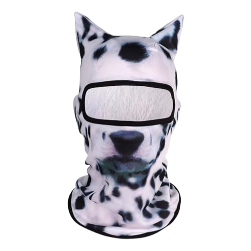Huxibai Cat Shiesty Maskeraden, Tierski -Maskeraden - Leichte atmungsaktive 3D -Gesichtsbedeckung mit Ohren | Lustige Ski -Maskeraden für Musikfestivals Huxibai Cat Shiesty Maskeraden, Tierski -Maskeraden - Leichte atmungsaktive 3D -Gesichtsbedeckung mit Ohren | Lustige Ski -Maskeraden für Musikfestivals von Huxibai
