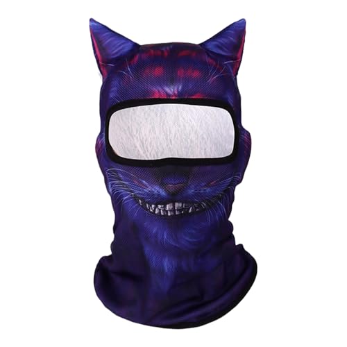 Huxibai Katzengesichtsabdeckung, Kitty Ski Masqueraden,Atmungsaktives 3D -leichter Tiergesichtsschutz mit Ohren | Lustige Ski -Maskeraden für Musikfestivals Huxibai Katzengesichtsabdeckung, Kitty Ski Masqueraden,Atmungsaktives 3D -leichter Tiergesichtsschutz mit Ohren | Lustige Ski -Maskeraden für Musikfestivals von Huxibai