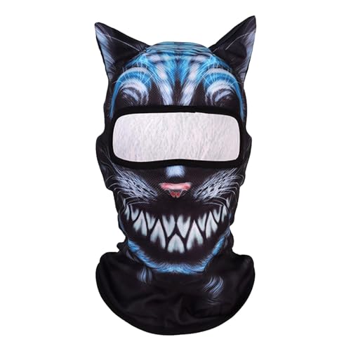 Huxibai Kitty Ski Maskeraden, Katze Shiesty Masqueraden - Leichte atmungsaktive 3D -Gesichtsbedeckung mit Ohren,Lustige Ski -Maskeraden für Musikfestivals Huxibai Kitty Ski Maskeraden, Katze Shiesty Masqueraden - Leichte atmungsaktive 3D -Gesichtsbedeckung mit Ohren,Lustige Ski -Maskeraden für Musikfestivals von Huxibai