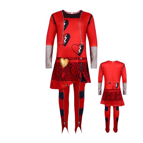 Huxibai Kostüm | Rotes Kostüm,Lustiger Bequemer Cosplay Overall für Damen Jugendliche Studenten Geburtstag Schulaufführung Karneval Huxibai Kostüm | Rotes Kostüm,Lustiger Bequemer Cosplay Overall für Damen Jugendliche Studenten Geburtstag Schulaufführung Karneval von Huxibai