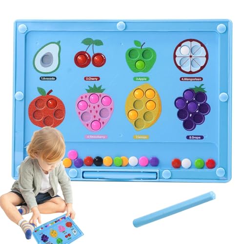 Huxibai Magnetische Farbe und Zahlenlabyrinth, magnetisches Labyrinth,Früheres Lernen Spielset für Baby - Fruchterkennungsfarbe Lernen Lernart für Fähigkeiten, Bildungsentwicklung, Huxibai Magnetische Farbe und Zahlenlabyrinth, magnetisches Labyrinth,Früheres Lernen Spielset für Baby - Fruchterkennungsfarbe Lernen Lernart für Fähigkeiten, Bildungsentwicklung, von Huxibai