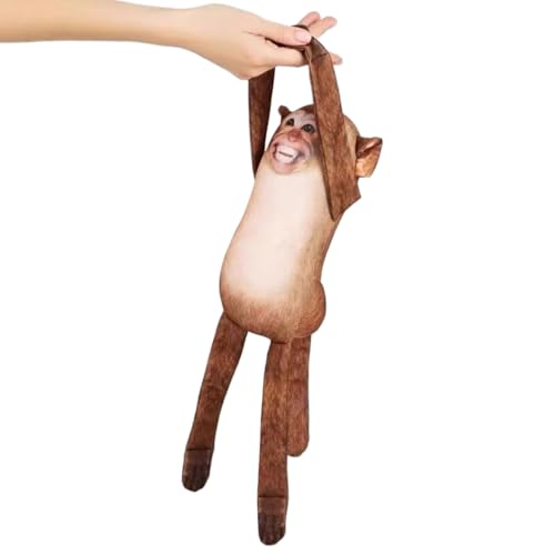 Huxibai Plüschaffe, Plüschaffe Puppe, Handpuppe Mit Offenem Mund Deko Für Schlafzimmer Kinderzimmer Kindergarten Couch Mädchen Huxibai Plüschaffe, Plüschaffe Puppe, Handpuppe Mit Offenem Mund Deko Für Schlafzimmer Kinderzimmer Kindergarten Couch Mädchen von Huxibai