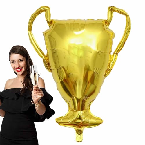 Champions-Ballons, Champions-Folienballons – der erste Preis, Sportballons, 50 Stück, Gold-Meister-Folienballons, Gold-Ballons, Trophäen-Aluminiumballons, Championship Tro Champions-Ballons, Champions-Folienballons – der erste Preis, Sportballons, 50 Stück, Gold-Meister-Folienballons, Gold-Ballons, Trophäen-Aluminiumballons, Championship Tro von Huyeruie
