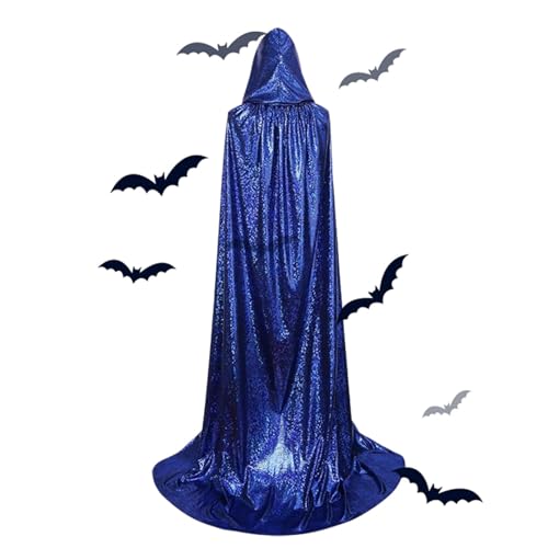 Huyeruie Halloween-Vampir-Umhang, voller Länge, glänzender Umhang, weicher Komfort, Damen-Kostüm, Roben in voller Länge, Karneval, Uni, Kapuzenumhang für Halloween-Partys, Weihnachten Huyeruie Halloween-Vampir-Umhang, voller Länge, glänzender Umhang, weicher Komfort, Damen-Kostüm, Roben in voller Länge, Karneval, Uni, Kapuzenumhang für Halloween-Partys, Weihnachten von Huyeruie