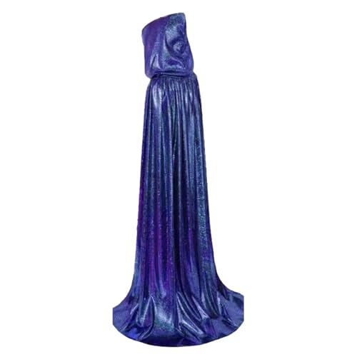 Huyeruie Halloween Vampirmantel - In voller Länge glänzender Mantel | Weichen Komfort Damenbekleidung | In voller Länge Mantel Mardi Gras Uni Mantel mit Kapuze für Halloween Parteien Weihnachten Huyeruie Halloween Vampirmantel - In voller Länge glänzender Mantel | Weichen Komfort Damenbekleidung | In voller Länge Mantel Mardi Gras Uni Mantel mit Kapuze für Halloween Parteien Weihnachten von Huyeruie