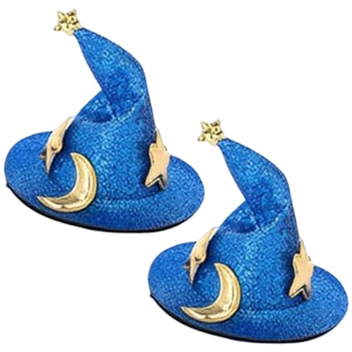 Kleine gruselige Haarspangen, Zaubererhut, Kopfschmuck, Zaubererhut, Kostüm, Kopfbedeckung für Damen, Teenager, Mädchen, Cosplay Kleine gruselige Haarspangen, Zaubererhut, Kopfschmuck, Zaubererhut, Kostüm, Kopfbedeckung für Damen, Teenager, Mädchen, Cosplay von Huyeruie