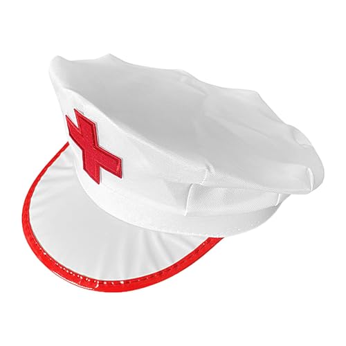 Krankenschwesterhut Uniform Kopfbedeckung Krankenschwester Hut Kostüm Krankenschwester Hut Stirnband Krankenschwester Hut Stirnband Krankenschwester Hut Stirnband Krankenschwester Hut Achteckige von Huyeruie