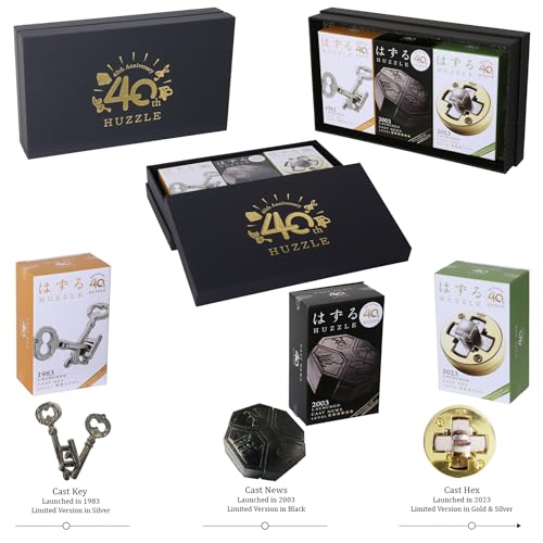 Huzzle 40th Anniversary Limited Edition Box Set von Huzzle
