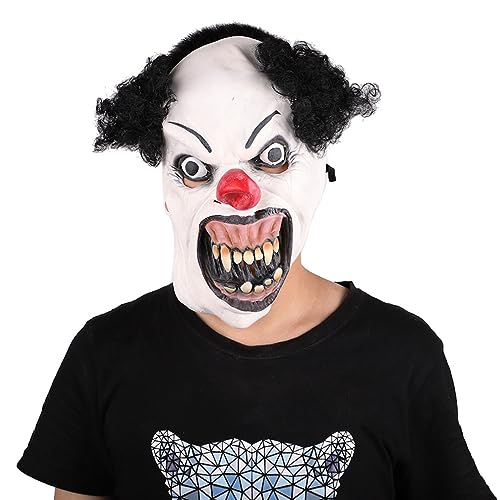 Evil Stephen King's It Latex Maske Horror Kopfbedeckung für Halloween Karneval Kostüm Party Requisiten von Hworks
