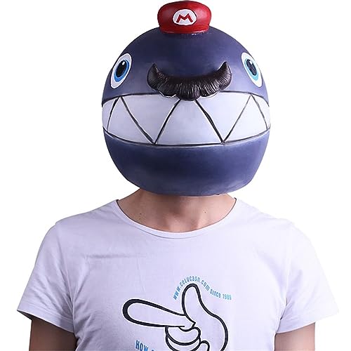 Hworks Super Mario Odyssey Bomb Mask Headwear Halloween Maske Kostümmaske für Unisex-Erwachsene von Hworks