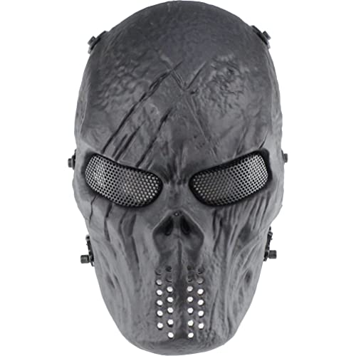 Maske Horror Schädel Vollgesichtsmaske Kostüm Spielen Gesichtsabdeckung für Halloween von Hworks