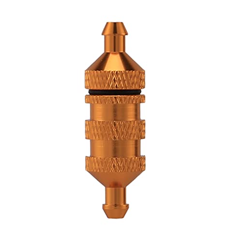 Hxhsgmeh 1/8 1/10 RC Modell Auto Teile Kraftstoff Filter Nitro für 02156 94122 94188, Gelb von Hxhsgmeh
