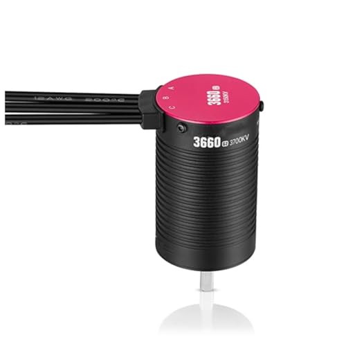 Hxhsgmeh 3660SL G2 Motor 2-4S RC Auto Motor, Abnehmbares Design, 3700KV für 1/10 RC Auto von Hxhsgmeh