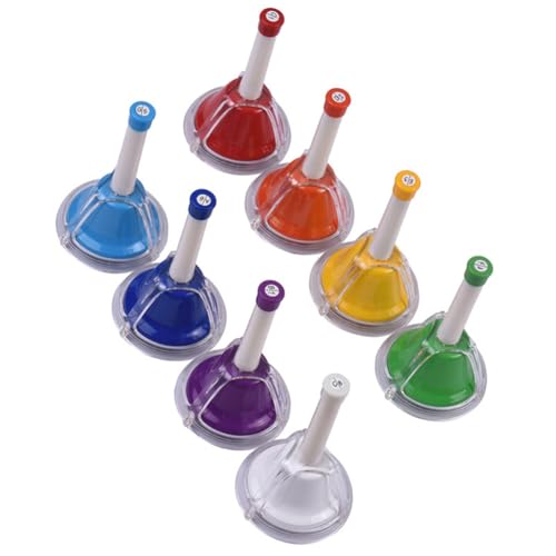 Hxhsgmeh 8--Diatonisches Metall für das Musikalische Lernen, Handglocken-Handpercussion von Hxhsgmeh
