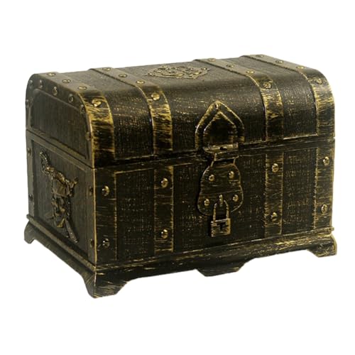 Hxhsgmeh Bronzefarbene Quadratische Abdeckung, Piratenjagd, Versteckte Box, Plastik, Dekoratives Hausspiel für Kinder, Retro-Dekoration, Geschenke Hxhsgmeh Bronzefarbene Quadratische Abdeckung, Piratenjagd, Versteckte Box, Plastik, Dekoratives Hausspiel für Kinder, Retro-Dekoration, Geschenke von Hxhsgmeh