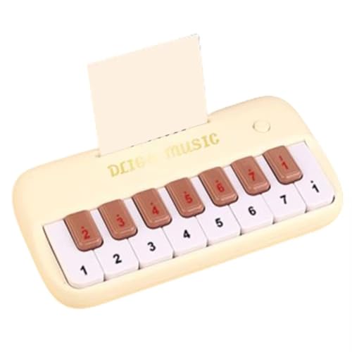 Hxhsgmeh Electric Keyboard Piano - Instrument Zur Förderung des Interesses An Musik für Mädchen und in Beige von Hxhsgmeh