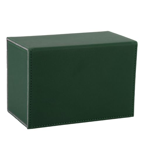 Hxhsgmeh Kartenspielbox, Premium-Kartenbox mit Aufklappbarem Würfelfach, Aufbewahrungsbox für Kartenspiele für Sport, Spielkarten, Einfach zu Verwenden, Grün Hxhsgmeh Kartenspielbox, Premium-Kartenbox mit Aufklappbarem Würfelfach, Aufbewahrungsbox für Kartenspiele für Sport, Spielkarten, Einfach zu Verwenden, Grün von Hxhsgmeh