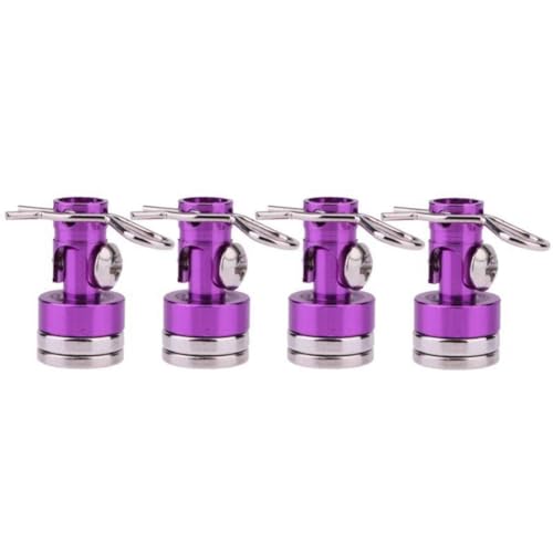 Hxhsgmeh Lila Unsichtbare Magnetische Auto-Shell-Säule Aus Metall, RC-Auto-Shell-Befestigungssäule für 1/10 Axial SCX10 TRX4 D90 Redcat Hxhsgmeh Lila Unsichtbare Magnetische Auto-Shell-Säule Aus Metall, RC-Auto-Shell-Befestigungssäule für 1/10 Axial SCX10 TRX4 D90 Redcat von Hxhsgmeh